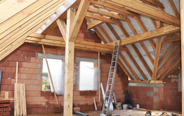 North Evington attic trusses